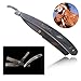 Silvercell Stainless Steel Straight Barber Razors Folding Hair Removal Shaving