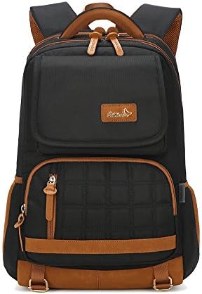 Wentsven Teens Boys Decompression Outdoor Laptop Bookbag Middle School Backpack Black