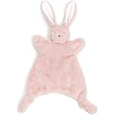 Bunny Loveys for Babies,Soft Baby Security Blanket,Snuggle Stuffed Animals Toy, Lovey Comforter Toy for Babies 0-12months,Baby Gifts for Infant and Toddler-Pink Rabbit