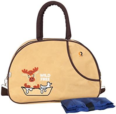 Vouch Irish Beige Dcut Sachel / Shoulder bag / diaper bag / mother bag