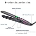 NAIYO Hair Straightening Irons Hair Professional Salon Hair Straightener Argan Oil Tourmaline Ceramic Titanium Straightening Flat Iron for Healthy Stylingthumb 4