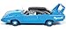 1970 Plymouth Superbird Petty Blue with Black Top 50th Anniversary Looney Tunes Limited Edition to 1002 Pieces Worldwide 1/18 Diecast Model Car by Autoworld AMM1137