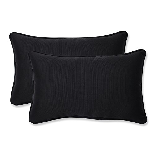 Pillow Perfect Outdoor/Indoor Fresco Lumbar Pillows, 11.5" x 18.5