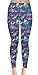 CowCow Womens Dinosaur Tyrannosaurus Rex Pterosaur Silhouettes Triceratops Brachiosaurus Stretchy Leggings, XS-5XL