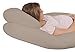 Leachco Back 'N Belly Original Contoured Body Pillow, Tea