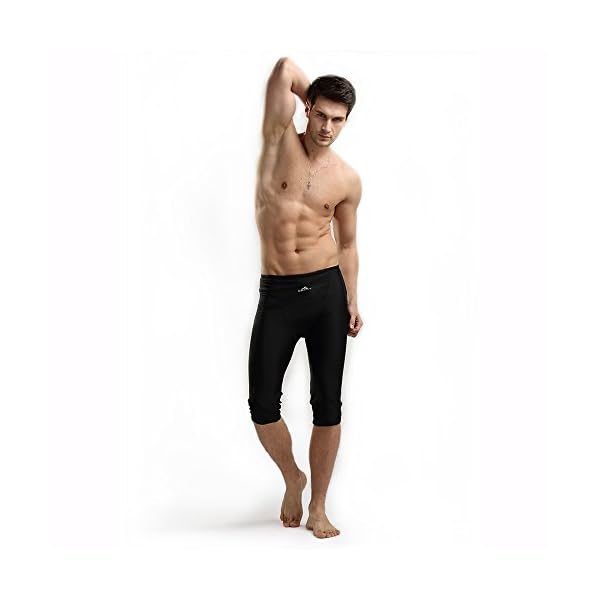 Sbart-Men-Tight-Swim-Shorts-for-Diving-and-Swimming-Nylon-and-Spandex-Black