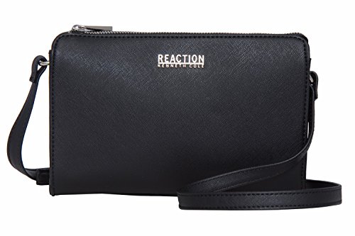 Reaction kenneth cole mid cross body bag (black)