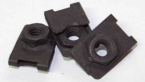au-ve-co PRODUCTS 50 Qty-1/4-20 J Type Cage Nut(5586)