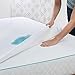 Linenspa Waterproof Pillow Protector - Premium Smooth Fabric - Standard Pillow Protector White