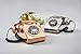 Wild Wood Rotary Design Retro Landline Phone for Home, Metallic Copper
