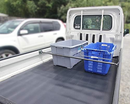 Amazon 荷物固定バー S56 荷物固定 突っ張り棒 ラゲッジバー マルチバー マルチルーフバー スチール製 車用 パイプ つっぱり棒 車 バイク 車 バイク