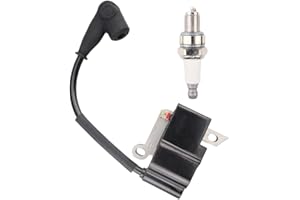 Ignition Coil with Spark Plug Kit for Stihl BR800 BR800X BR800C BR800C-E Leaf Blower, Replacement Part 42834001301 for Enhanc