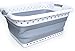Proper Goods Smart POP UP Collapsible Laundry Basket - Space Saving Foldable Storage Container - Easy to use and Carry - Versatile Portable Organizer