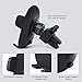 AUKEY Cell Phone Holder for Car Air Vent Phone Holder Car Mount Compatible with iPhone Xs/XS Max / 8/7 / 6, Google Pixel 3 XL, Samsung Galaxy S9+, and Other Phones, Black