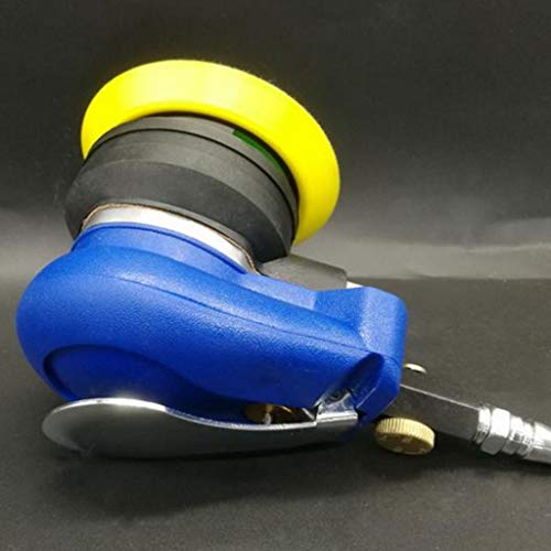 Polisher Kit for Cars, NXKang New 5''Air Palm Random Orbital Sander Hand Sanding Pneumatic Round - Car Beauty & Repair