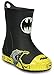 crocs Bump It Batman Rain Boot (Toddler/Little Kid), Black, 12 M US Little Kid