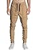 Italy Morn Men Chino Cargo Jogger Pants Casual Sweatpants Twill Khakis Slim fit S Khaki