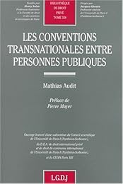 Les  conventions transnationales entre personnes publiques