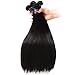6 Bundles Extensions Hair Brazilian Straight Human Hair Weave Bundles Virgin Hair 50g/pcs