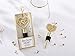 Kate Aspen Gold Glitter Heart Bottle Stopper