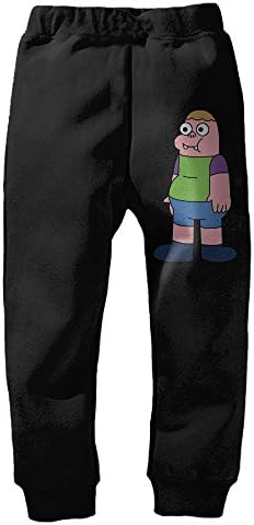 3 Toddler Clarence Drawstring Fleece Pant For Boys &amp; Girls Black