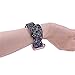 Apple Watch Band, iitee Double Tour Christmas Shiny Glitter Power Leather Bling Luxury iWatch Band Wristwatch Bracelet Strap Belt(Double Tour Black 38mm)