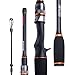 Goture Xceed Casting Fishing Rods, 30 Ton Carbon Fiber Portable Four Piece Fishing Poles, 7’ / M Power/Medium Fast Action/Casting Rod