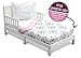 Delta Children Toddler Bedding Set | Girls 4 Piece Collection | Fitted Sheet, Flat Top Sheet w/Elastic Bottom, Fitted Comforter w/Elastic Bottom, Pillowcase, Bohemian | Pink/Multi