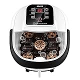 Foot Spa Bath Massager with Heat Bubbles, Automatic