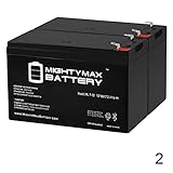 Mighty Max Battery 12V 7.2AH UPS Battery Replacement for APC Back-UPS XS XS1000 (BX1000) - 2 Pack Brand Product
