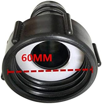 Tank Hose Adapter 1PCS 1000L Plastic IBC Tank Adapter Garden Hose Adapter Fittings Tools 60mm Thread Import to 1"(25mm) Connect Hose - Image 4