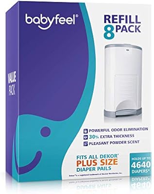 dekor diaper pail refills