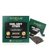 Earl Grey Citrus, 15 Tea Bags (PACK OF 2), 100% NATURAL, Long Leaf Pyramid Earl Grey Tea Bags, Aromatic & Delicious, Black Tea blended with Natural Oil of Bergamot, Packed at Source, Iced Tea Bags