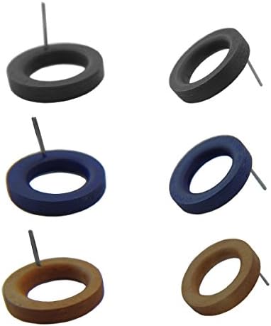 Geometric Figure Annulus Wooden Stud Earrings