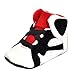 Creazrise Newborn Infant Kid Girls Boys Crib Shoes Soft Sole Anti-Slip Baby Sneakers Shoes (0~6 Month, White)