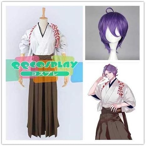 Amazon コスプレ衣装 ウイッグ 刀剣乱舞 歌仙兼定 内番 コスプレ 仮装 通販