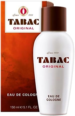 Tabac Original Men's Eau de Cologne Splash 150ml - Classic Fragrance with Woody Aromatic Notes, WHITE, 150 ml (Pack of 1)