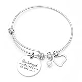 Sunflower Jewellery Charm Bracelet Adjustable Bangle Gift for Women Girl Sister Mother Friends