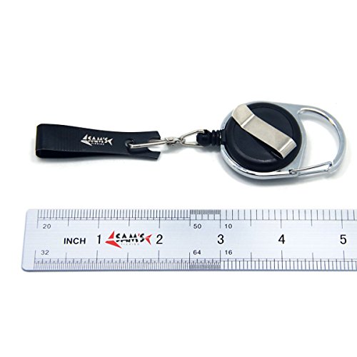 SAMS FISHING Fly Fishing Combo Line Clipper Nipper Snips with Zinger Fly Fishing Pack Tool Kit (A327) - Thumbnail 3