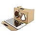 Skque Google Cardboard 2016 Version 2 kit,3D VR Google Carboard Kit 2 Virtual Reality for iPhone 6s/6 Plus/ 6/5s/5c/5 and Galaxy S4/S5/S6 Second-generation Compatible with Android and Apple