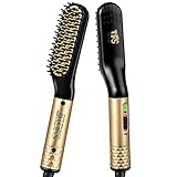 TFS Heated Beard Straightener Brush for Men