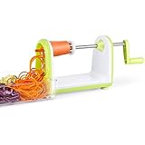 SimpleTaste Spiral Slicer 5 Blades Spiralizer, Vegetable Cutter and Shredder for Zucchini Noodles, Veggie Spaghetti, Pasta