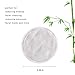 12 PACK Reusable Makeup Remover Pads With Gift Box- Bamboo Cotton Pads - Zero Waste And Chemical Free Face Wipes, Soft Facial And Skin Care Wash Cloth Pads-2 Sided Of Organic Bamboo (White-Green)