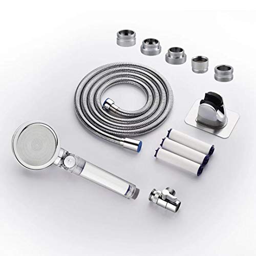JIANAN Sink Sprayer Hose 3Modes High Pressure Filter Bathtub Faucet
