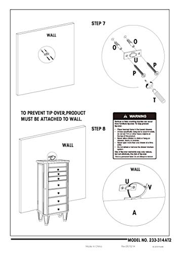 Powell Jewelry Armoire - Image 9