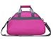 MIER 20 Inches Sports Gym Bag Travel Duffel Bag with Shoes Compartment for Women and Men (Pink)