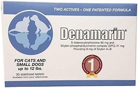 Nutramax Denamarin Tablets Small Dog Cat 30 Count Amazon Sg Pet Supplies