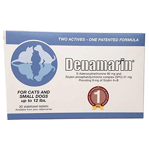 Nutramax Denamarin Liver Health Supplement for Small Dogs and Cats