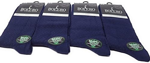 4 pairs Antibacterial 80% Organic Bamboo Socks Breathable, Cycling, Design Socks Mens