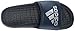 adidas Performance  Men's Voloomix Slide Sandal, Collegiate Navy/Silver Metallic/Collegiate Navy, 10 M US